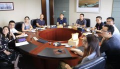 2019河北省文創和旅遊商品創意設計大賽組委會成員一行到訪HJC黄金城總部